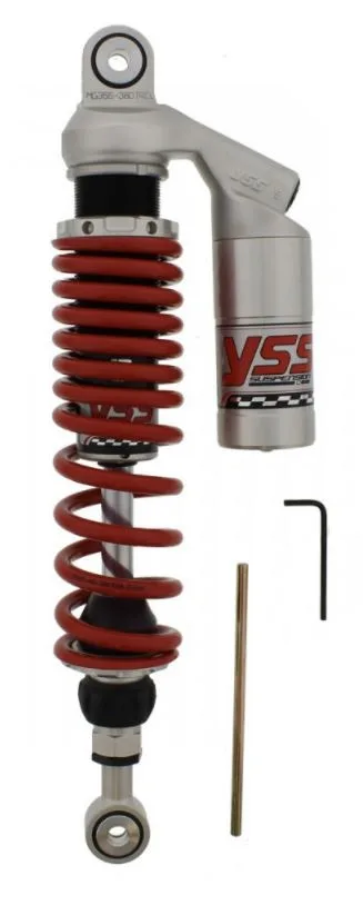 YSS Federbein Stoßdämpfer Mono MG366-380TRCL-03-X einstellbar mit ABE für DUCATI Sport 1000 Biposto/Monoposto/Sportclassic