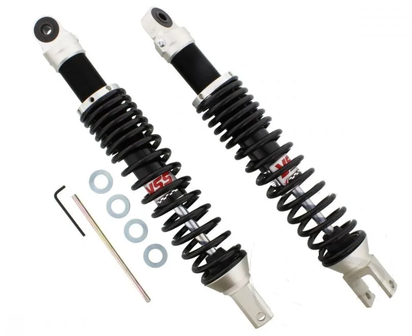 YSS Federbein Stoßdämpfer Stereo TE302-390T-05-X mit ABE für KAWASAKI J 300 A/B/C, Kymco Downtown 300, Super Dink 300