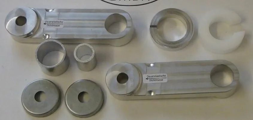 Metisse Hecktieferlegung 60-021-50 (50 mm) m. ABE für BMW G 650 GS 2001 - 2015