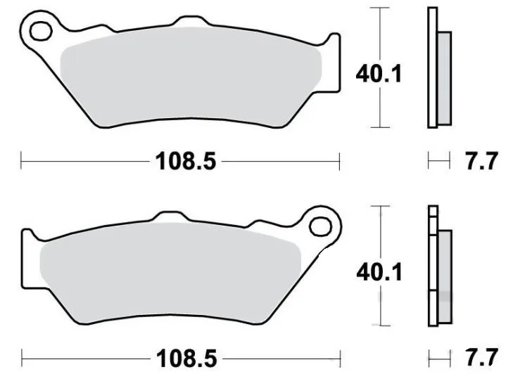 Bremsbelag Sinter 7874654 TRW hinten f. BMW, Ducati, Triumph u.a.