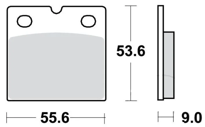 Bremsbelag Standard 7871098 TRW f. vorne & hinten f. Benelli, BMW u.a.