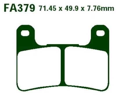 Bremsbelag Sinter 7320476 HH EBC f. Kawasaki u. Suzuki