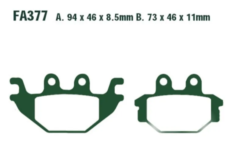 Bremsbelag Standard 7323157 EBC f. Adly, Can-Am, Indian u.a.