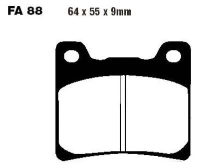 Bremsbelag Standard 7326929 EBC