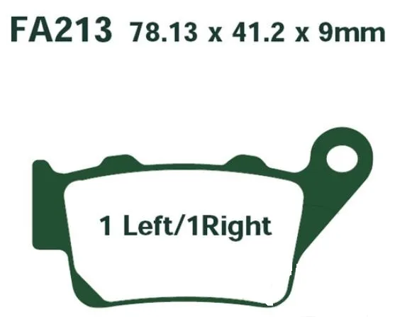 Bremsbelag Standard 7370067 EBC f. Aprilia, BMW, Benelli u.a.
