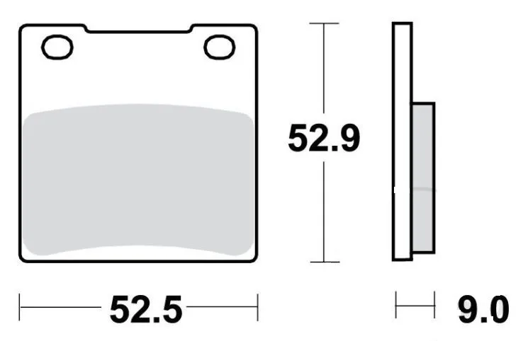 Bremsbelag Standard 7871502 TRW f. vorn & hinten für Kawasaki u. Suzuki