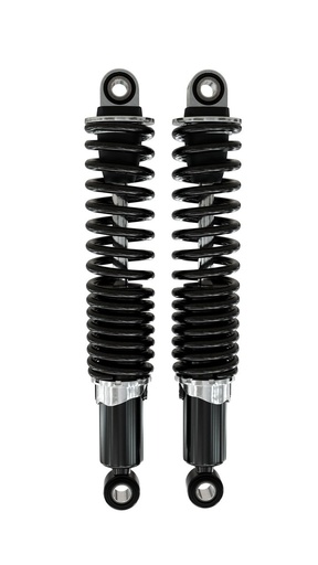 IKON Federbeine - Stoßdämpfer 7610-1684SP14 in schwarz mit ABE in Vorb. für MOTO GUZZI V9 850 Bobber 2016- / Roamer 2016-