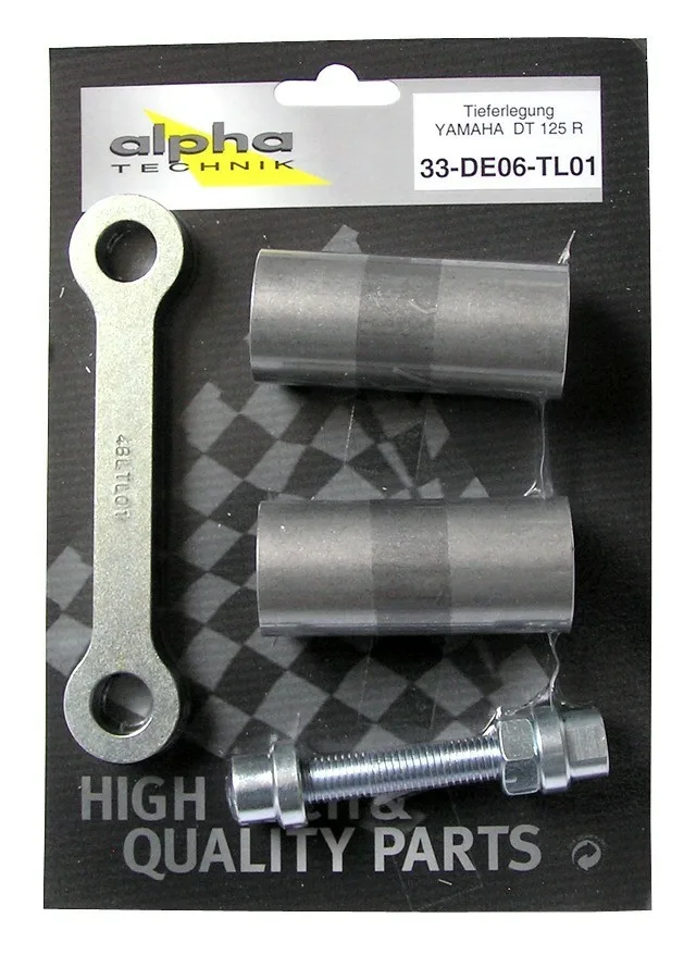 Tieferlegungssatz Yamaha DT125R/X, Typ DE06
