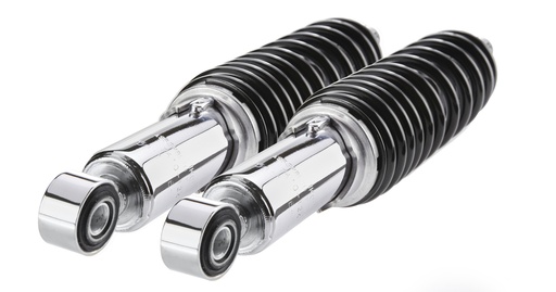 IKON Stereo Federbeine - Stoßdämpfer 7610-1297 m. ABE f. MOTO GUZZI Falcone 500N, V65 I/II, V65 Florida, V65 SP/TT, V7, 750 S/S3, 850 GT/ Le Mans/T/T3, 1000 G5, 1000SP