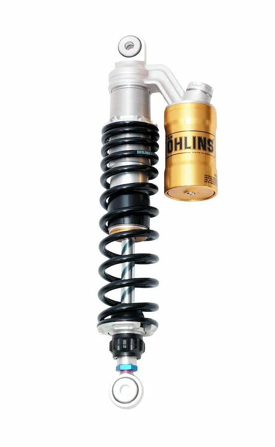 ÖHLINS Federbeine / Stoßdämpfer mit ABE TR 624 STX 36 Twin S36PR1C1L für Triumph Bonneville T100 / Black, Bonneville T120 / Black,Street Scrambler