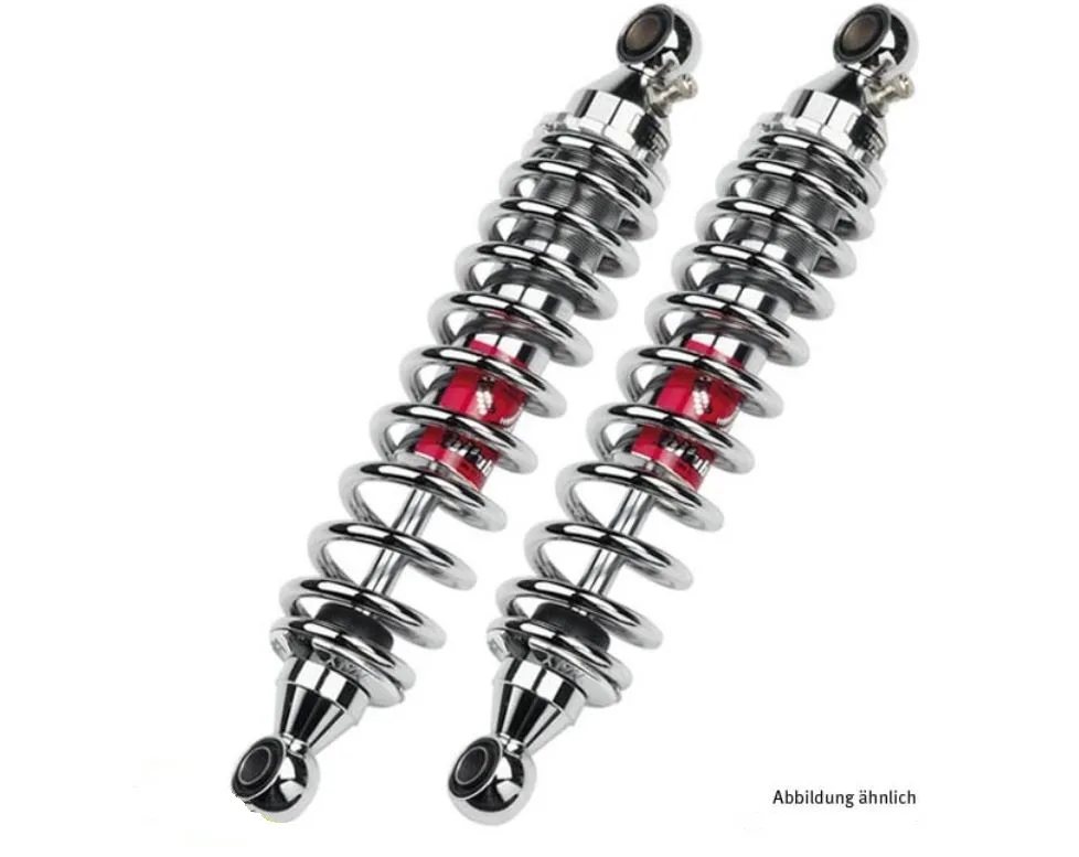BITUBO Stereo-Stoßdämpfersatz hinten BI-K0002-WMB03 chrom