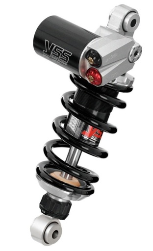 YSS Federbein Stoßdämpfer Mono MG456-280TRW-37I-888 einstellbar mit ABE für TRIUMPH STREET TRIPLE 765 RS 2017 - 2021