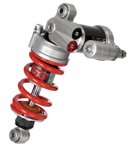 YSS Federbein Stoßdämpfer Mono MG456-280H1RW-32T einstellbar mit ABE für TRIUMPH STREET TRIPLE 765 RS 2017 - 2019